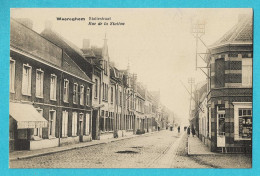 * Waregem - Waereghem (West Vlaanderen) * (P. Vermeersch - Desmet) Statiestraat, Rue De La Gare, Magasin, Boutique, Old - Waregem