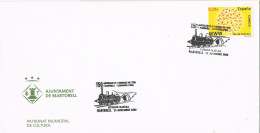 53385. Carta Ayuntamiento MARTORELL (Barcelona) 2006. Ferrocarril. Aniversario Llegada Martorell-Corominas - Storia Postale