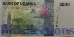 UGANDA 2000 SHILLINGS 2021 PICK 50f UNC - Oeganda