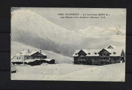 DAUPHINE  Le LAUTARET  Les Hotels Et Le Galibier Oblit  1923  10c Semeuse + Cachet "hotel...." - Other & Unclassified