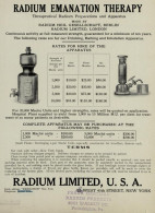 Radium Emanation Therapy USA (Photo) - Gegenstände
