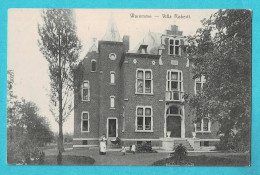 * Waremme - Borgworm (Liège - La Wallonie) * (Edit F. Jeanne, Nr 16106) Villa Roberti, Animée, Berceau, Chateau, TOP - Borgworm