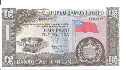 SAMOA 5 PAUNI ND2020 UNC P 15C S - Samoa