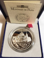 France Francia 2003 1 E1/2 Euros Silver Proof Mont Saint Michel  In Blister Ufficiale - France