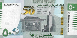 MAURITANIA 50 OUGUIYA 2023 NUEVO SC UNC - Mauritanie