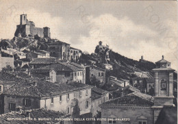 CARTOLINA  REPUBBLICA DI S.MARINO-PANORAMA DELLA CITTA VISTO DAL PALAZZO-NON VIAGGIATA - Saint-Marin