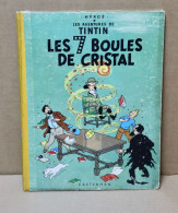 Hergé - Tintin - Les 7 Boules De Cristal - 4ème Plat B20 Bis - 1957 - Bon état - Belles Couleurs - Tintin