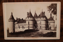 Photo 1880's Château De Chaumont Sur Loire (41) Tirage Vintage Print Albumen Albuminé Format Cabinet CDC - Lieux