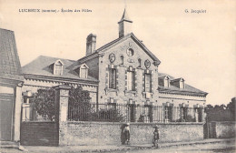 FRANCE - Lucheux - écoles Des Filles - Animé - Carte Postale Ancienne - Lucheux