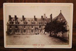 Photo 1880's Château De Blois Façade Orientale (41) Tirage Vintage Print Albumen Albuminé Format Cabinet CDC - Lieux