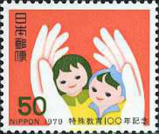 155040 MNH JAPON 1979 CENTENARIO DE LA EDUCACION DE LOS MINUSVALIDOS - Neufs