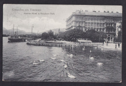 AUSTRIA - Gmunden Am Traunsee - Austria-Hotel U.Schubert-Park / Postcard Circulated, 2 Scans - Gmunden