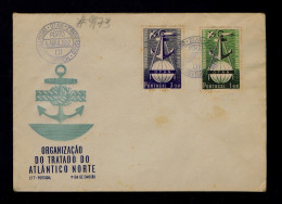 Sp10208 PORTUGAL OTAN NATO Organization PORTO Pmk 1952 On Set - NAVO