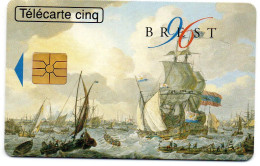 TELECARTE BREST - 5 Unités - REF GN303  - Flèche Bleue - 5 Unità