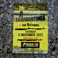 THE UNDERTONES: Original Poster For Their Concert In Athens, Greece On 11.Nov.2023 - Affiches & Posters