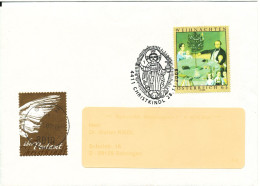 Austria Cover Christkindl 28-11-2008 Sent To Germany The Flap On The Backside Of The Cover Is Missing - Covers & Documents