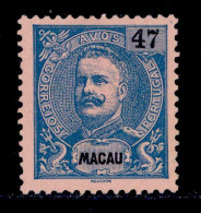 ! ! Macau - 1898 D. Carlos 47 A - Af. 90 - No Gum (cc 034) - Unused Stamps