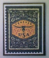 United States, Scott #5616, Used(o), 2021, Western Wear: Belt Buckle, (55¢), Multicolored - Used Stamps