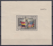 ESPAÑA 1938 Nº 764 NUEVO,SIN FIJASELLOS (PEQUEÑA MANCHA INDETERMINADA PARTE DELANTERA SUPERIOR DERECHA) - Unused Stamps