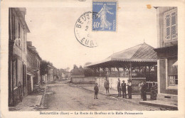 FRANCE - Beuzeville - La Route De Honfleur Et La Halle Poissonnerie - Animé - Carte Postale Ancienne - Otros & Sin Clasificación