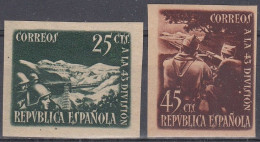 ESPAÑA 1938 Nº 787A/788A NUEVO, SIN FIJASELLOS - Neufs