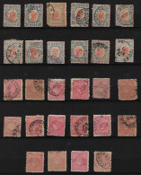Brazil 1891/1893 Tintureiro And Cabecinha 28 Stamp RHM-79/80 To Study Used - Usados