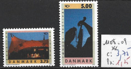 DANEMARK 1108-09 ** Côte 3.75 € - Unused Stamps