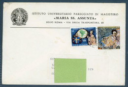 °°° Francobolli N. 1859 - Vaticano Busta Viaggiata Fuori Formato °°° - Lettres & Documents