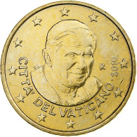 Cité Du Vatican, Benedict XVI, 50 Euro Cent, 2010, Rome, Laiton, FDC, KM:387 - Vatikan