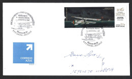 Aviation. 100 Years Aerial Crossing Of South Atlantic. Fairey IIID Seaplane. Urgent Letter. Gago Coutinho /Sacadura Cabr - Covers & Documents