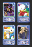 4 Cartes Collector Disney/Pixar Auchan 2010. - Disney