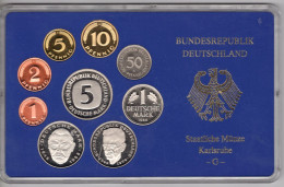 Germany Coin Set "G" 1988. Karlsruhe, Proof Sets - Mint Sets & Proof Sets