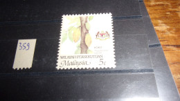 MALAISIE YVERT N°359 - Malaysia (1964-...)