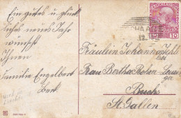 LIECHTENSTEIN - Précurseur: Carte Postale De SCHAAN Du */12/09 Pour La Suisse - ...-1912 Prefilatelia