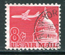 ETATS-UNIS- P.A Y&T N°61- Oblitéré - 3a. 1961-… Usados