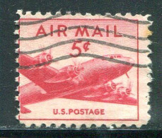 ETATS-UNIS- P.A Y&T N°34- Oblitéré - 2a. 1941-1960 Afgestempeld