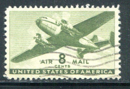 ETATS-UNIS- P.A Y&T N°27- Oblitéré - 2a. 1941-1960 Afgestempeld