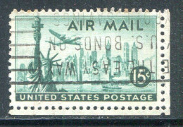 ETATS-UNIS- P.A Y&T N°37- Oblitéré - 2a. 1941-1960 Usados