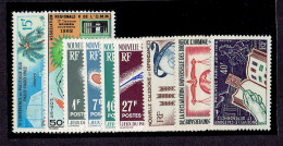 NOUVELLE CALEDONIE - N°305/311 - 313 - 325 - XX TTB - Unused Stamps