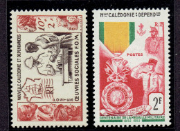 NOUVELLE CALEDONIE - N°278/279 X TB - Unused Stamps