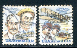 ETATS-UNIS- P.A Y&T N°85 Et 86- Oblitérés - 3a. 1961-… Used