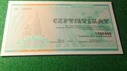 UKRAYNA- 1992           1000 000      KARBOVANTSIV      UNC - Ucraina