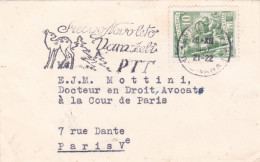 JUGOSLAVIA  - Postal History - COVER To FRANCE 1922 PMK  FOREST DEER BEOGRAD - Brieven En Documenten