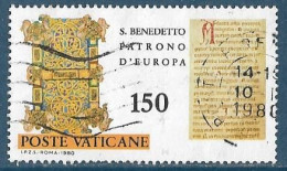 Vatican 1980  - Y&T N° 691 (o). - Gebruikt