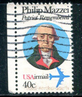 ETATS-UNIS- P.A Y&T N°92- Oblitéré - 3a. 1961-… Used