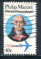 ETATS-UNIS- P.A Y&T N°92- Oblitéré - 3a. 1961-… Used