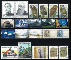 Belg. - 1999 - Full Year MNH +  6 Bl 78/83** + B/C 31**  (8 Scans) - Años Completos