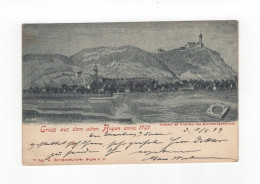 1899  Bayern Bogen / Donau Alte Lithokarte Gruss Aus Dem Alten Bogen, Historische Ansicht 1701 - Straubing