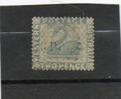 AUSTRALIE    2 P   1854-1912  N° 10   Western Australia  Oblitéré - Used Stamps