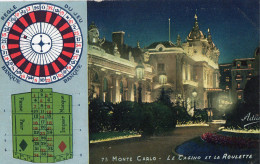 CPA - N - MONACO - MONTE CARLO - LE CASINO ET LA ROULETTE - Casino